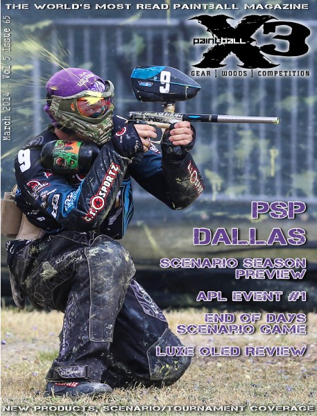 Paintball X3 Magazine March 2014