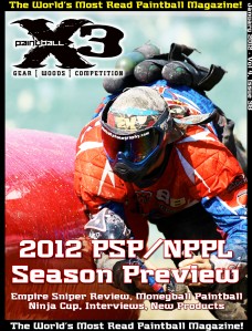 January 2012 Paintball X3 Magazine