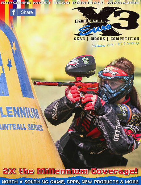 PaintballX3 Magazine PaintballX3 Euro Edition, September 2014