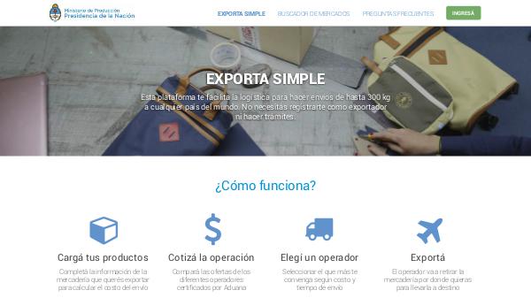 Mi primera revista ExportaSimple mayo