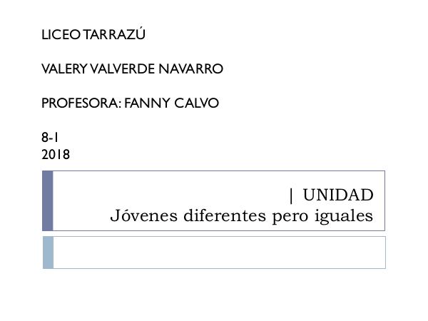 Diferentes pero iguales Diferentes pero iguales. Portafolio de civica-conv