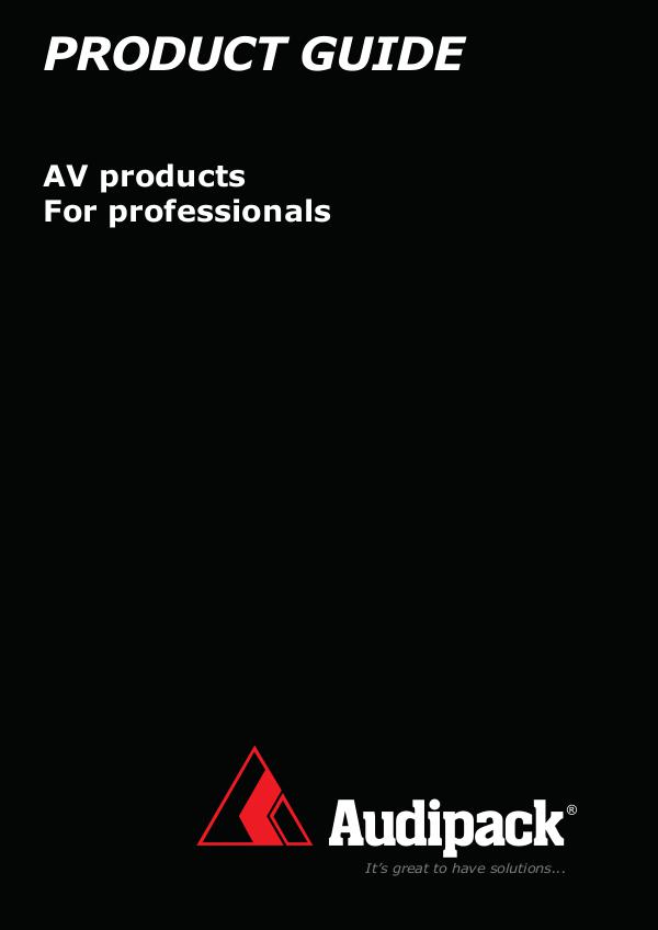 EAVS Catalogues Audipack Catalogue_2018