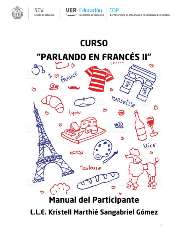 Mi primera revista Manual Parlando en Francés II