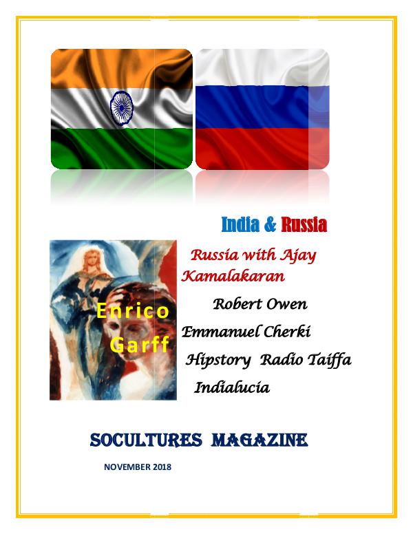 SoCultures Magazine 2018 SoCultures Magazine November  2018