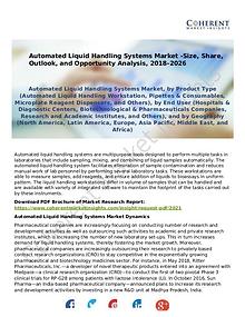 Automated Liquid Handling Systems Market -Size, Share, Outlook