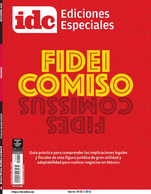 FIDEICOMISO Noviembre 2018