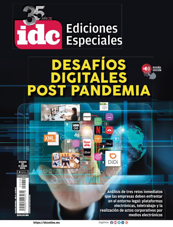 DESAFIOS DIGITALES POST PANDEMIA MARZO 2021