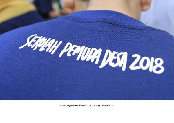 Sekolah Pemuda Desa 2018 PHOTO BOOK - SEKOLAH PEMUDA DESA 2018