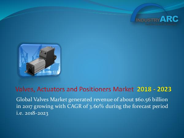 Analytics, Research & Consulting Valves, Actuators and Positioners Market