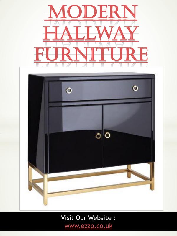 Modern Hallway Furniture