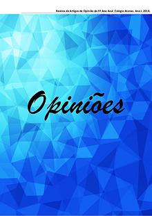 Opiniões