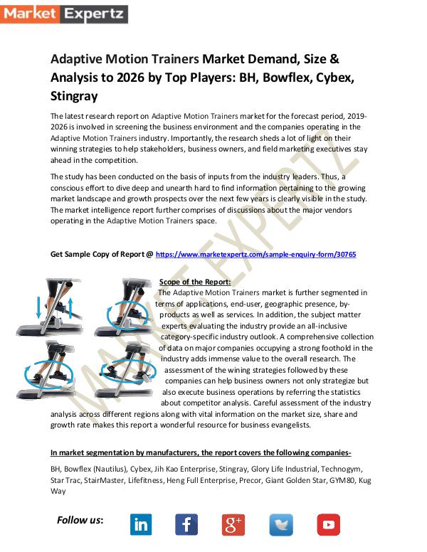 Adaptive Motion Trainers Market