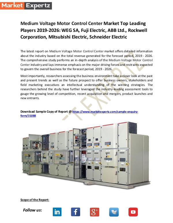 Medium Voltage Motor Control Center Market