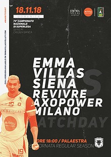 Match Program Emma Villas Siena 2018/2019