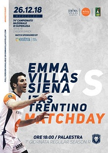 Match Program Emma Villas Siena 2018/2019