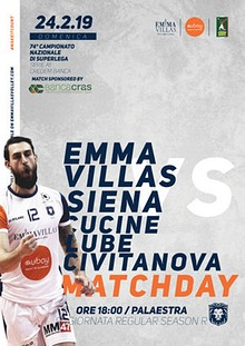 Match Program Emma Villas Siena 2018/2019