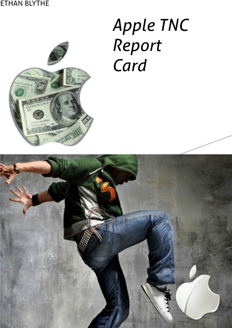 TNC report card - Ethan Blythe TNC report card Apple