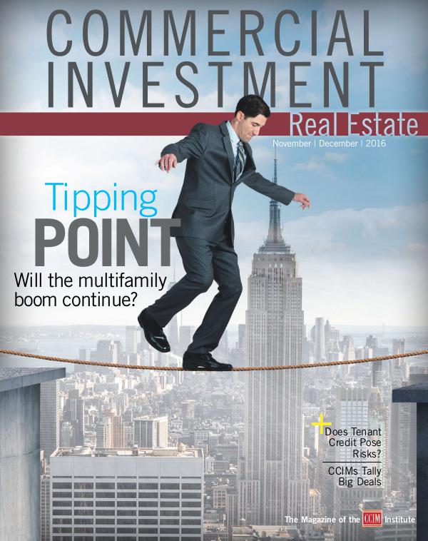 Commercial Investment Real Estate November/December 2016