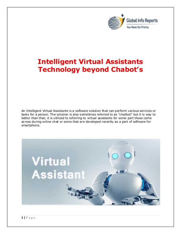 Intelligent Virtual Assistants