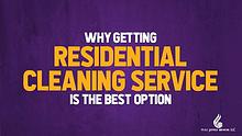 Residential Cleaning Service