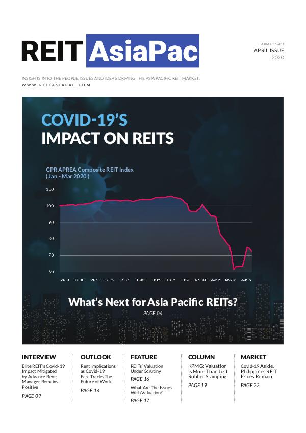 REIT ASIAPAC MAGAZINE REITASIAPAC 1Q 2020 ISSUE