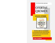 CATALOGO QROMEX NOVIEMBRE