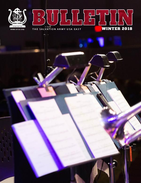 USA East Music NYSB BULLETIN - WINTER 2018