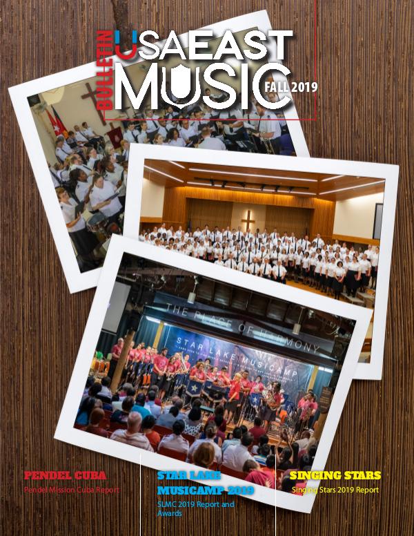 USA East Music BULLETIN - FALL 2019 - ISSUE 3