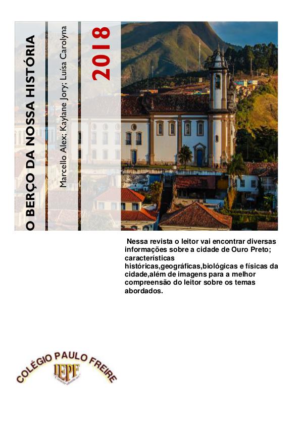 REVISTA OURO PRETO - COLÉGIO PAULO FREIRE REVISTA-OURO PRETO