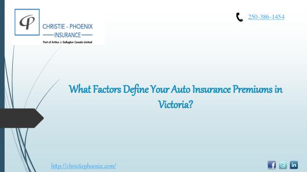 What Factors Define Your Auto Insurance Premium in Victoria? What Factors Define Your Auto Insurance Premium in