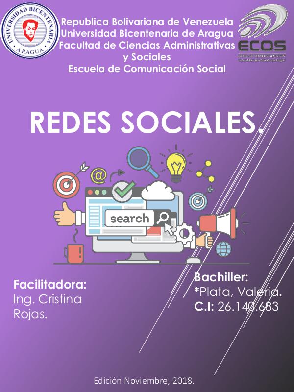 Redes sociales REDES SOCIALES