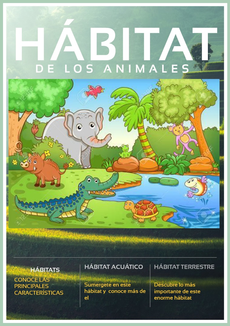 Hábitat de los animales, Segundo Básico, Unidad 2 Hábitat de los animales, Unidad 2, Segundo Básico