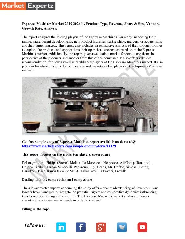 Espresso Machines