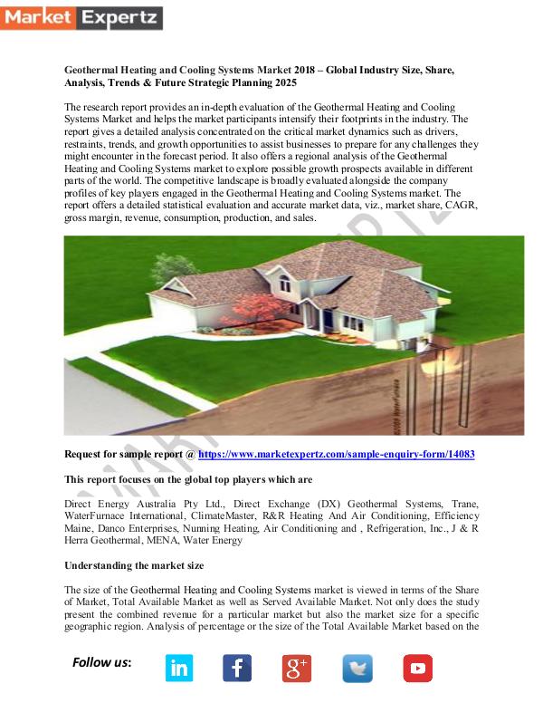 Geothermal Heating and Cooling Systems