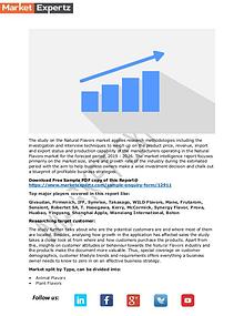 Natural Flavors Market 2019-2026