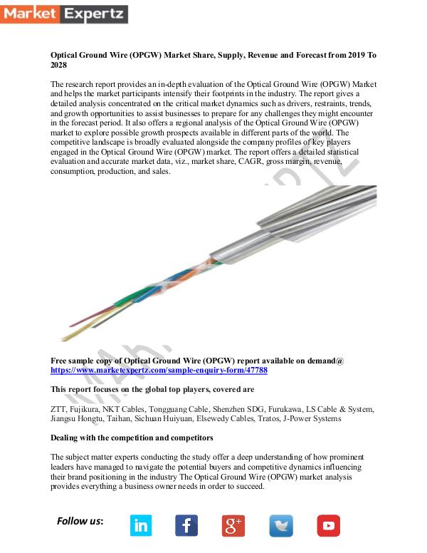 Optical Ground Wire (OPGW)