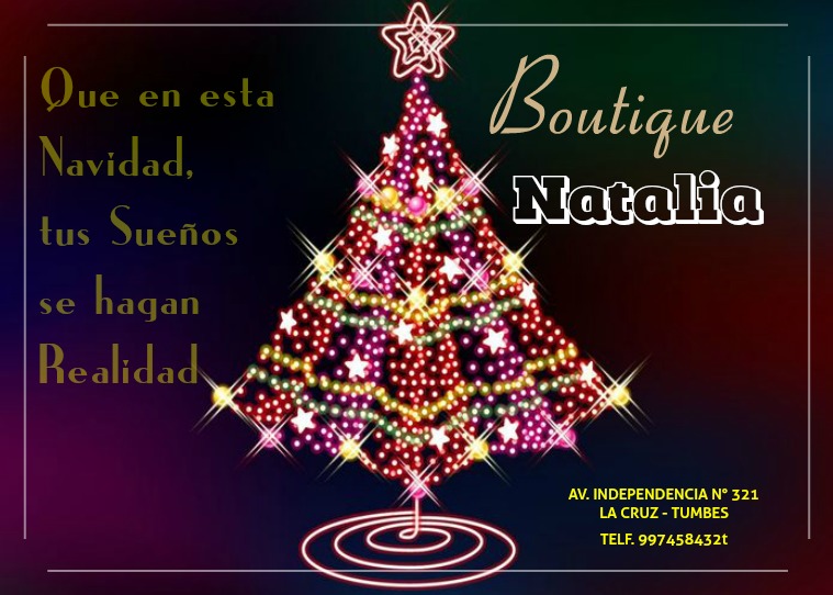 Catalogo Navidad 2018 BOUTIQUE NATALIA