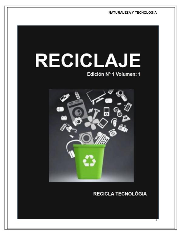 Mi primera revista Revista reciclaje