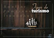 catálogo de turismo