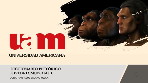 Diccionario Pictórico Diccionario Pictorico Historia Mundial I