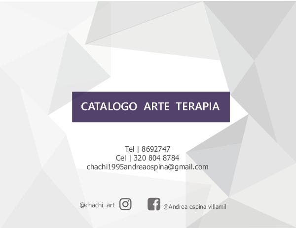 CATALOGO ARTETERAPIA CATALOGO ARTETERAPIA 2018