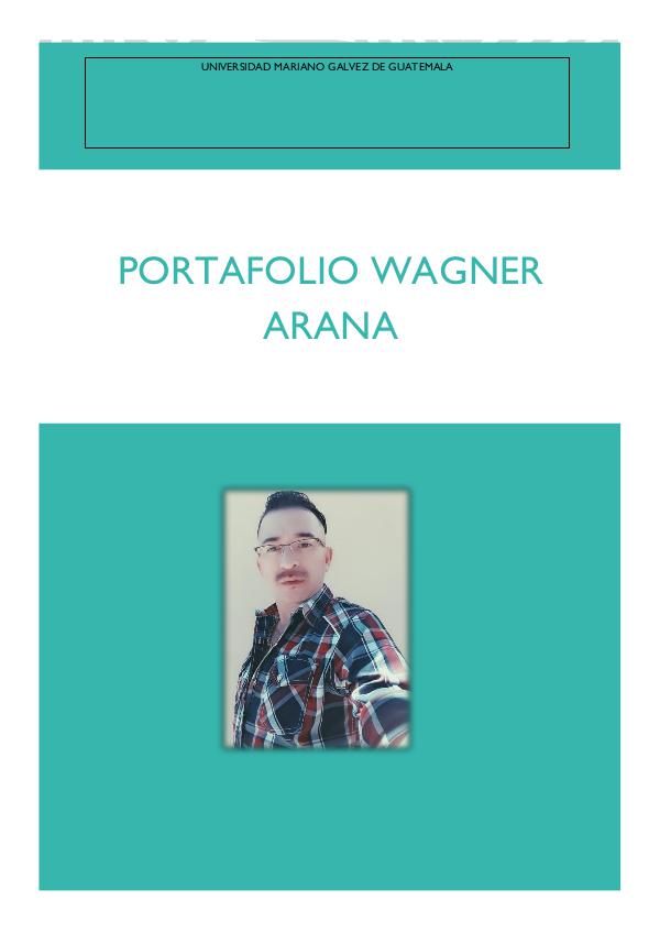 Mi primera revista Wagner Arana