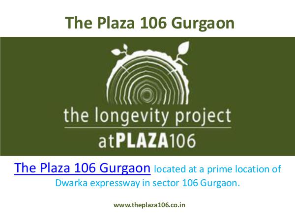 The Plaza 106 Dwarka Expressway The Plaza 106 Dwarka Expressway