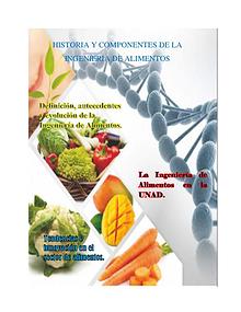 Mi primera revista ingeniería de alimentos