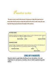 Passive voice