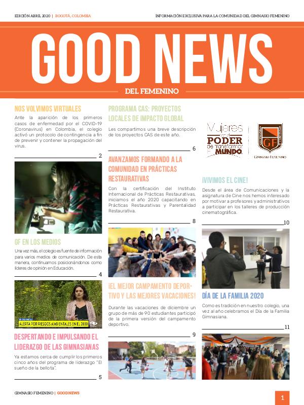 Goodnews abril GoodNews Abril