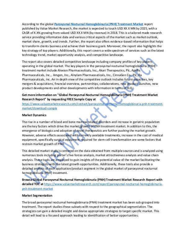 Paroxysmal Nocturnal Hemoglobinuria Treatment