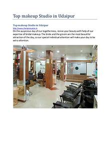 Top makeup studio in udaipur