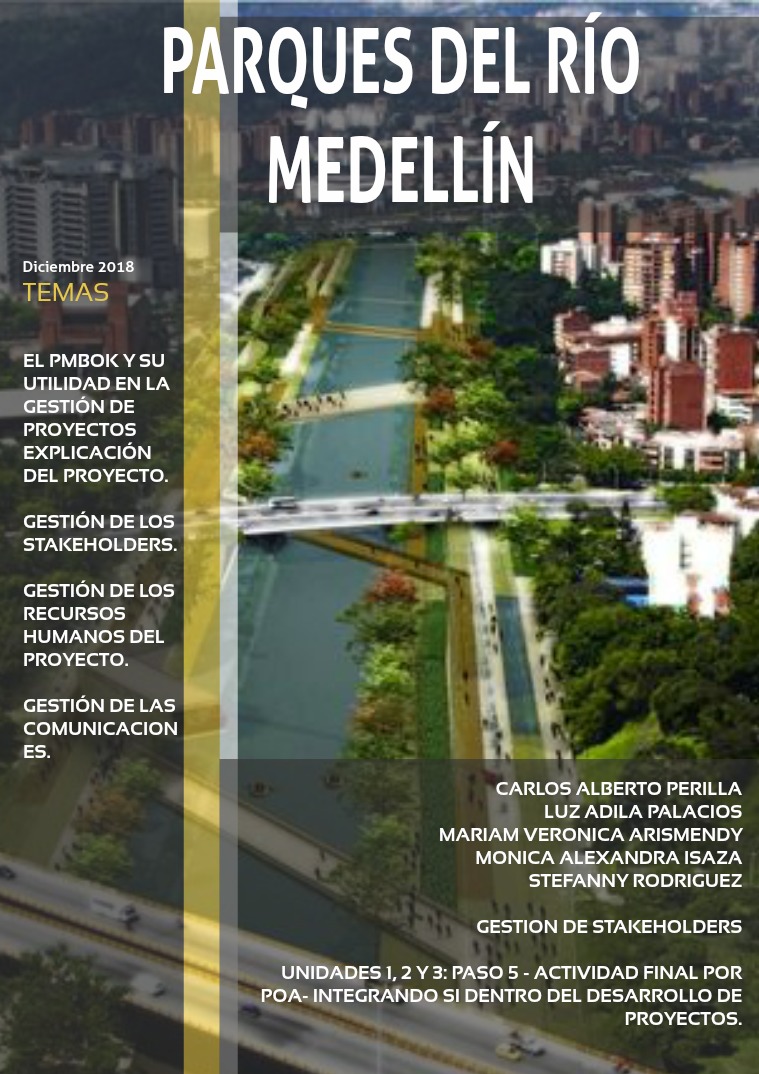 Artículo Parques del Río Medellín Parques del Río Medellín