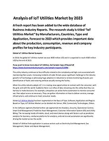 Market Analysis Report